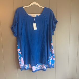 UmgeeBlue Floral Women's Top